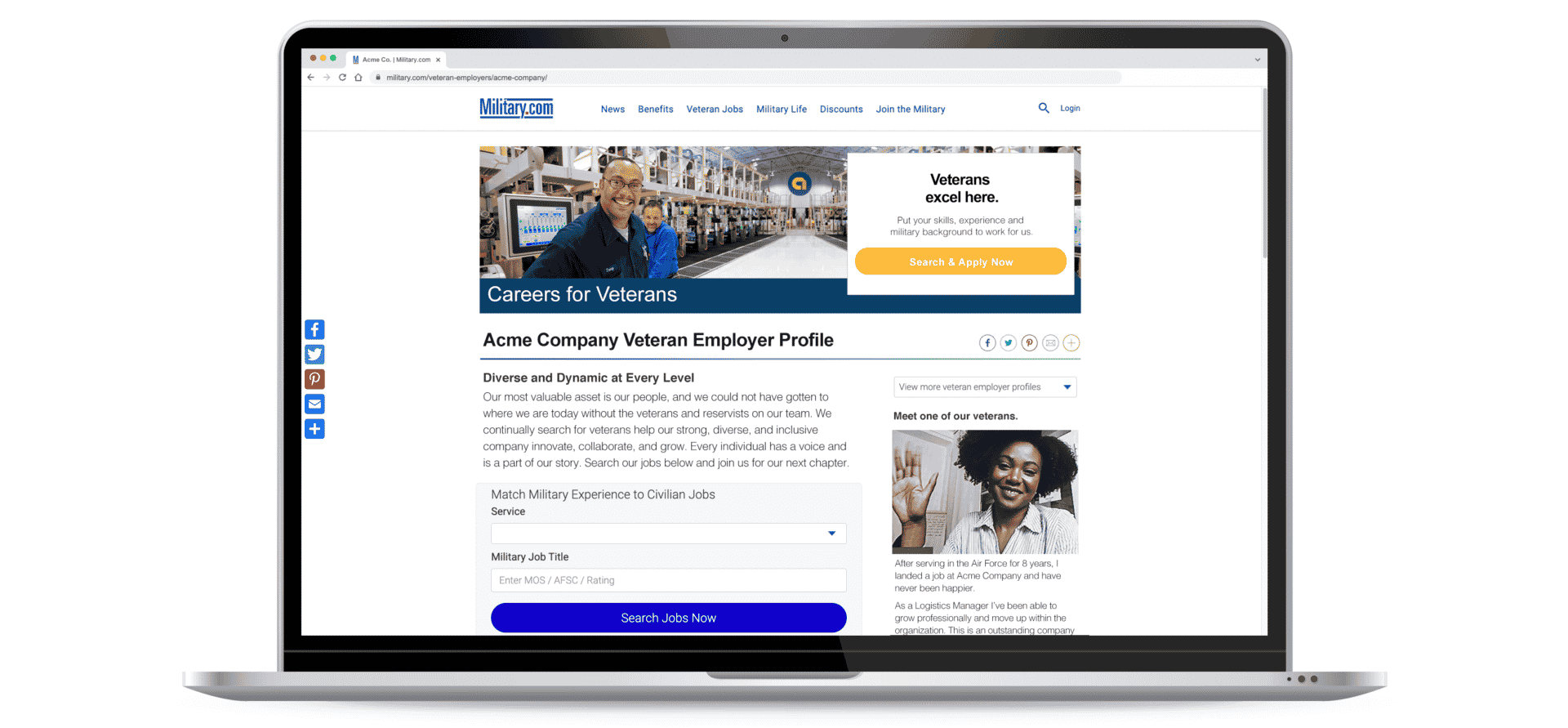 Veteran Talent Portal | Monster.com