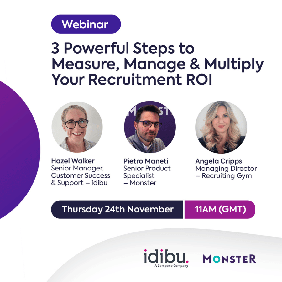 attend our webinar to find three powerful ways to measure recruitment ROI